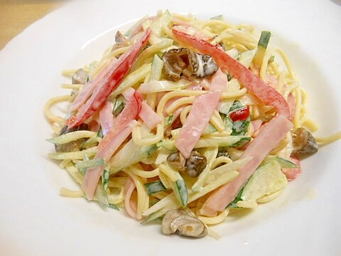 ☆ハムとW胡瓜のパスタサラダ★